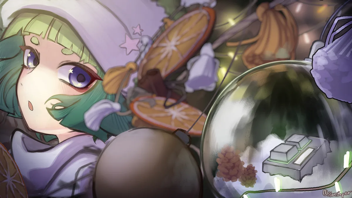 Featured artwork, osu! Winter 2025